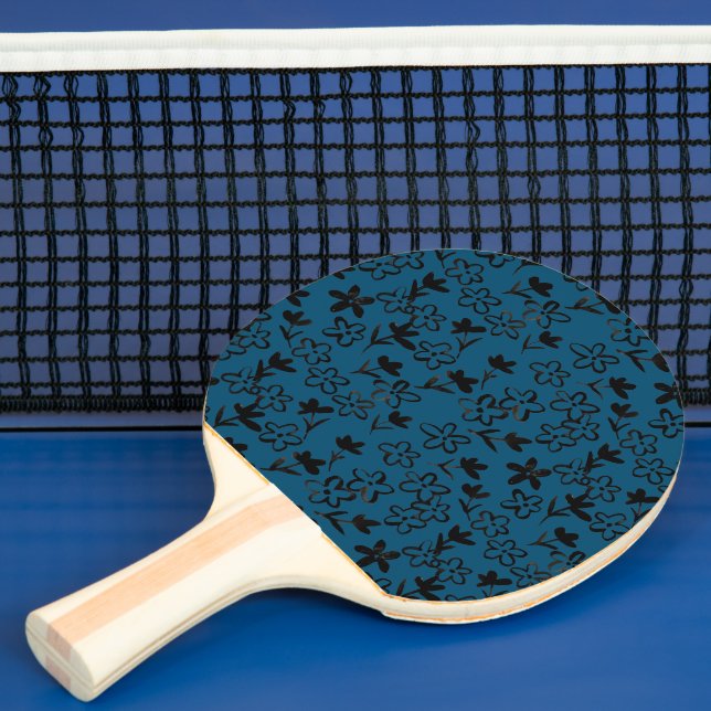 flowers ping pong paddle (Insitu)
