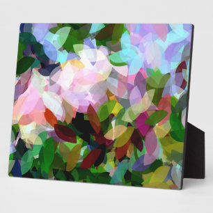 FLOWERS PLAQUE