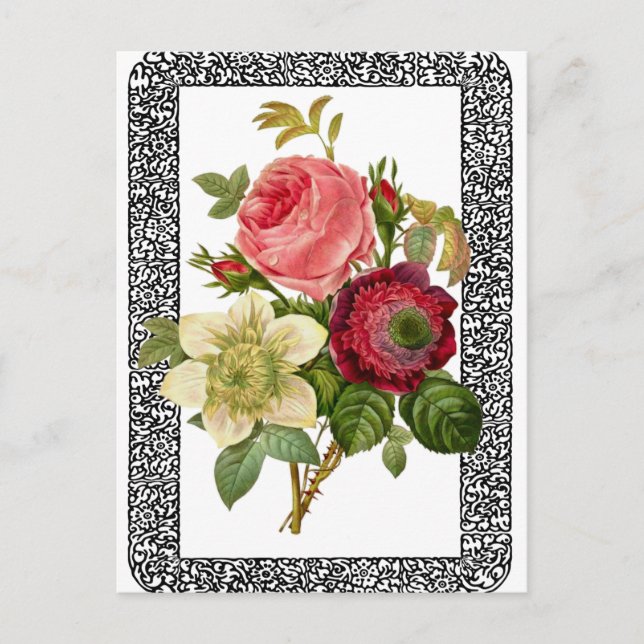 Flowers Postcard (Front)