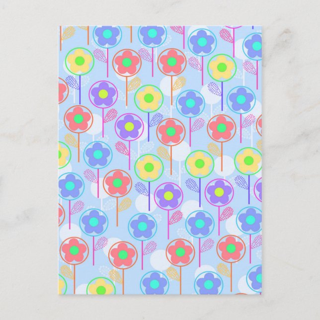Flowers Postcard (Front)