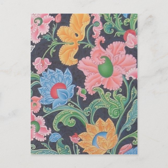 Flowers Postcard (Front)