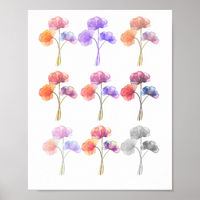 FLOWERS POSTER (Front)