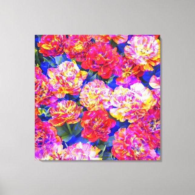 Flowers Power 1 (Article 1801) Canvas Print (Front)