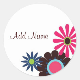 Flowers Power Customizable Sticker