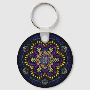 Flowers Redo Keychain