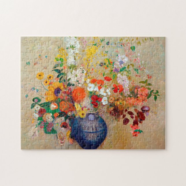 Flowers, Redon Jigsaw Puzzle (Horizontal)