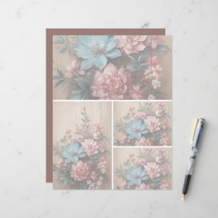Flowers Shadow Soft light background
