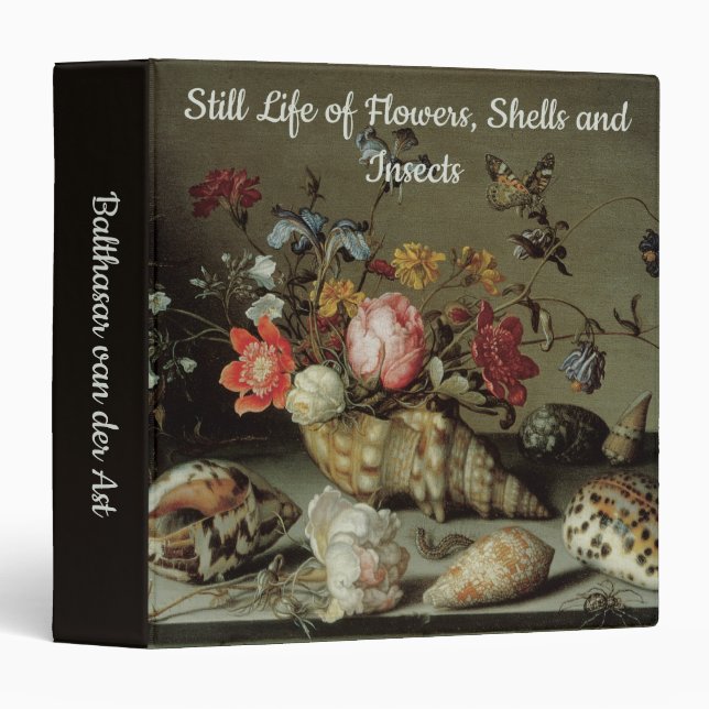 Flowers, Shells and Insects Balthasar van der Ast Binder (Front/Spine)