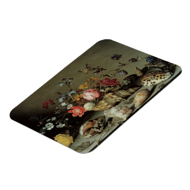 Flowers, Shells and Insects Balthasar van der Ast Magnet (Left Side)