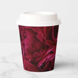 Flowers Simple To Go Paper Cups