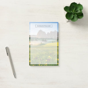 Flowers Spring Alpe di Siusi Langkofel Post-it Notes