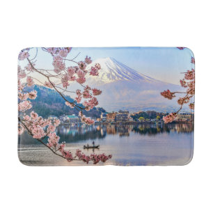 Flowers   Spring Cherry Blossoms Japan Bath Mat