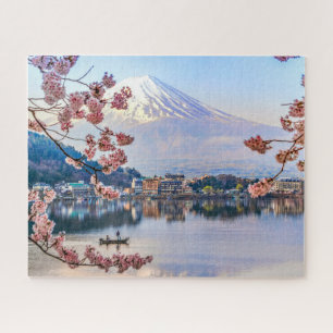 Flowers Spring Cherry Blossoms Japan Jigsaw Puzzle