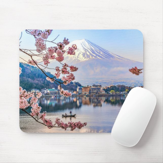 Flowers | Spring Cherry Blossoms Japan Mouse Pad (With Mouse)