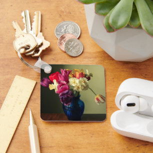 Flowers   Spring Flower Bouquet Keychain
