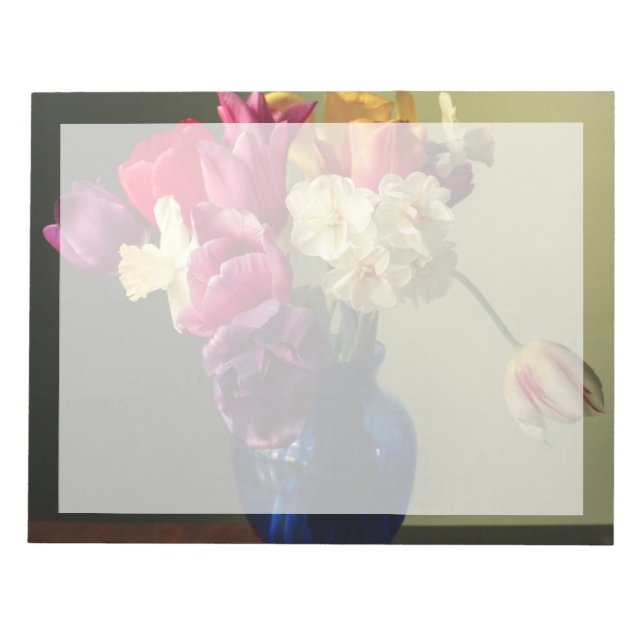 Flowers | Spring Flower Bouquet Notepad (Front)