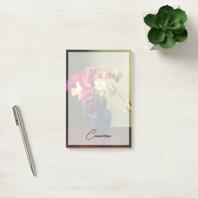 Flowers | Spring Flower Bouquet Post-it Notes (Office)