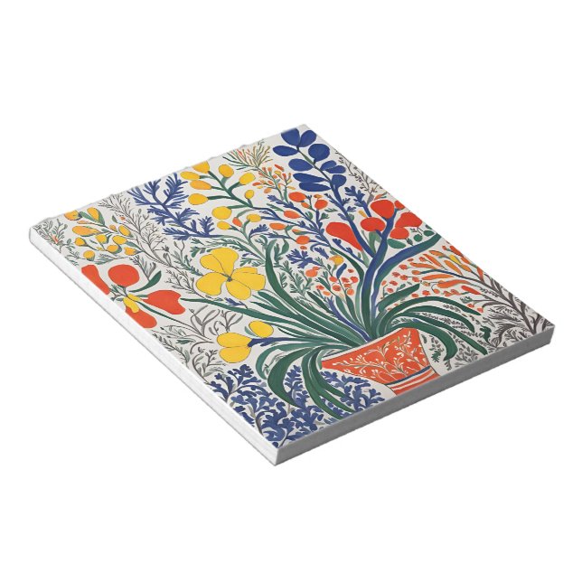 Flowers Spring Inspiration Notepad (Angled)