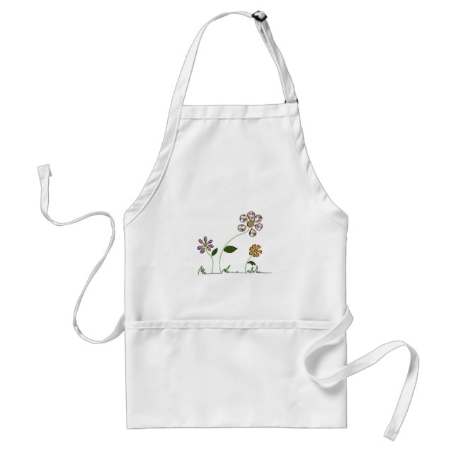 Flowers Standard Apron (Front)