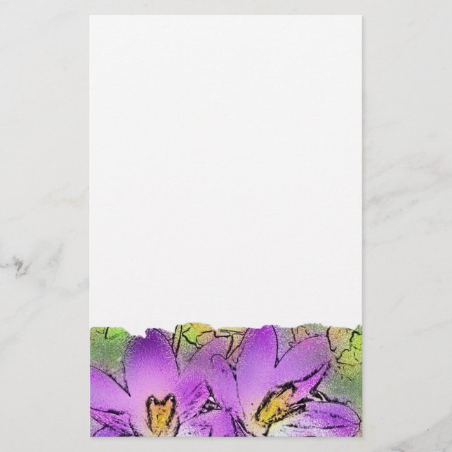 FLOWERS STATIONERY (Front)