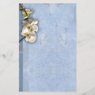 flowers stationery