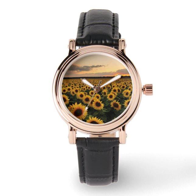 Flowers | Sunflower Field Watch (Front)