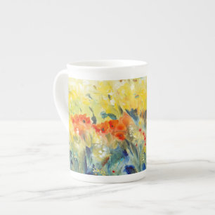 Flowers Sway II Bone China Mug