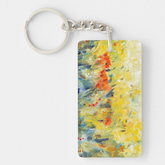 Flowers Sway II Keychain (Front)