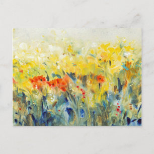 Flowers Sway II Postcard