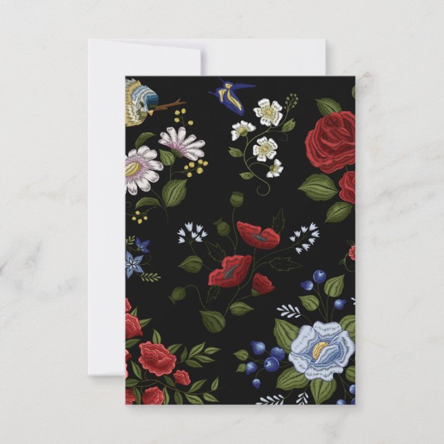 Flowers Thank You Card (Front)