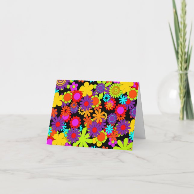 Flowers Thank You Card (Front)