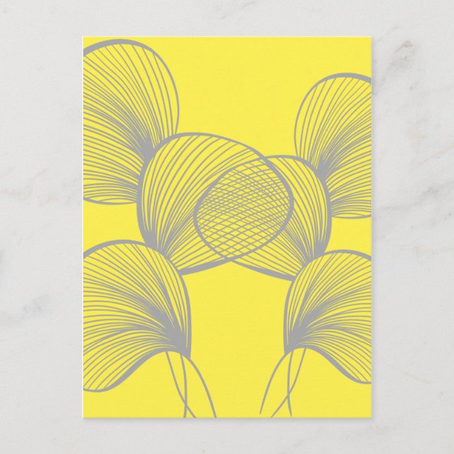 Flowers, the colour of the year notebook postcard (Front)