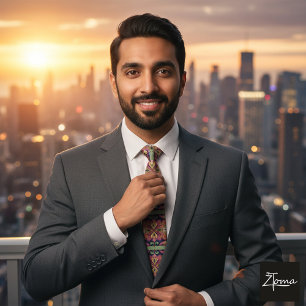 flowers  tie