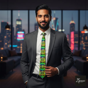 flowers tie