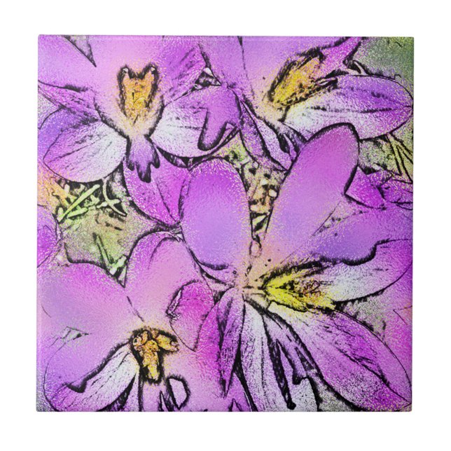 FLOWERS TILE (Front)