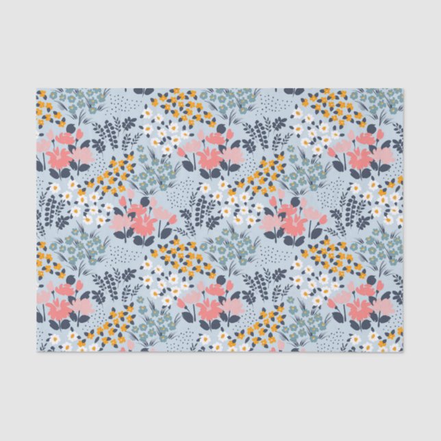 Flowers  tissue paper (Front)