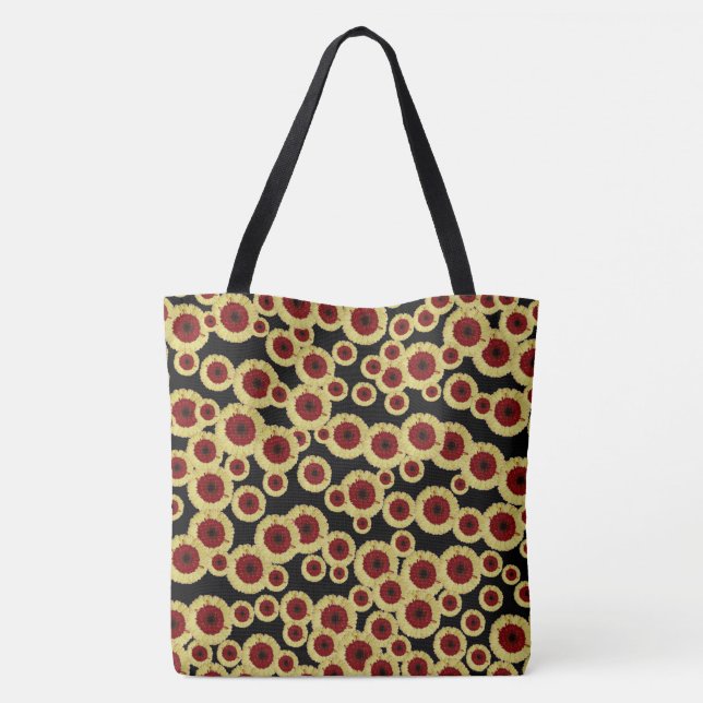 Flowers Tote Bag (Back)
