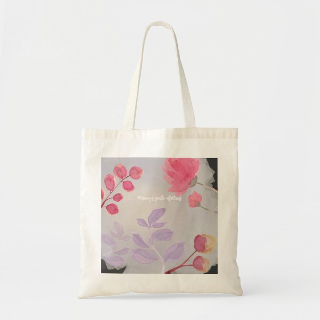 Flowers Tote Bag (Front)