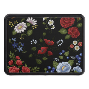 Flowers Trailer Hitch Cover