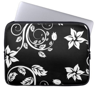 Flowers Vintage Girly Cute Laptop Sleeve