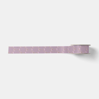 Flowers Vintage mauve Mel Mae Schmidt Stationery Satin Ribbon
