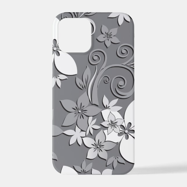 Flowers wall paper 2 iPhone case (Back)
