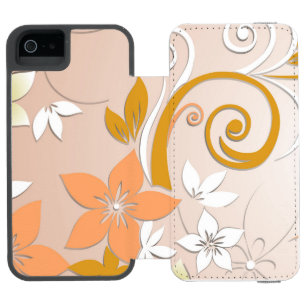 Flowers wall paper 8 incipio watson™ iPhone 5 wallet case