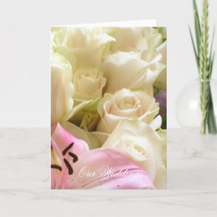 Flowers Wedding Invitation
