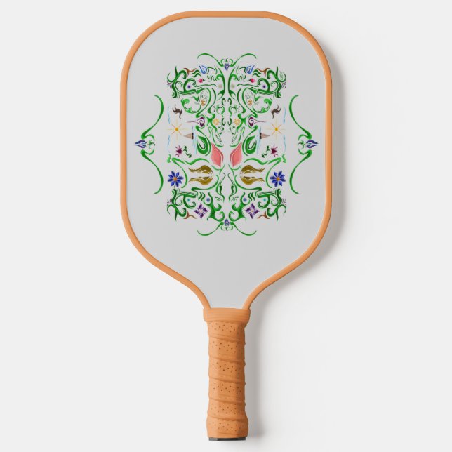 Flowers & Whims~echo Pickleball Paddle (Front)