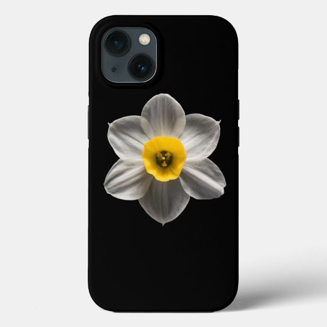 Flowers | White Daffodil Flower Case-Mate iPhone Case (Back)