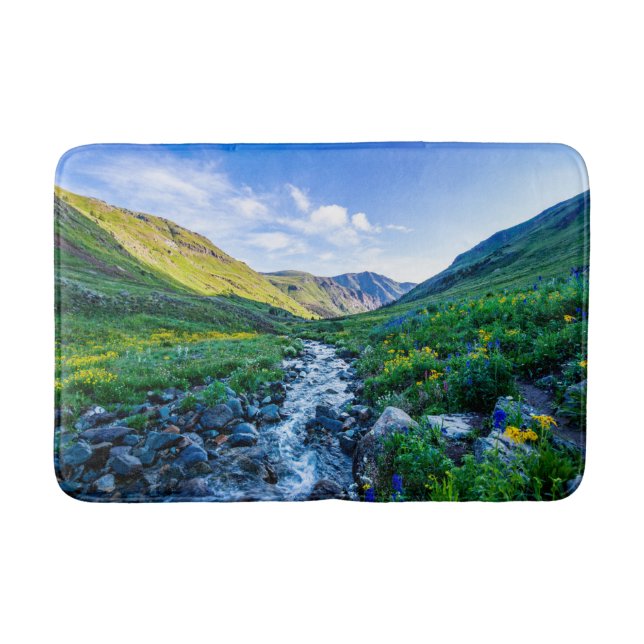 Flowers | Wildflowers in Colorado Bath Mat (Front)