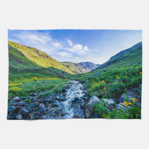 Flowers   Wildflowers in Colorado Kitchen Towel