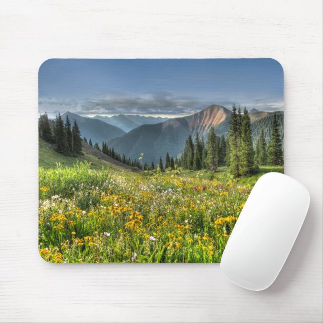 Flowers | Wildflowers Silverton Colorado Mouse Pad (With Mouse)