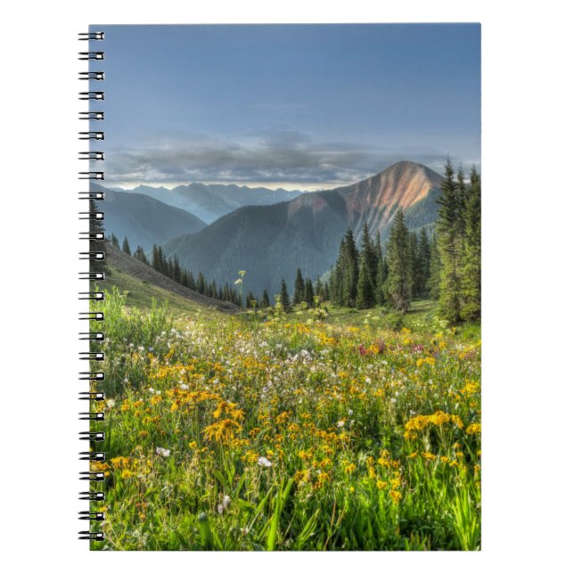 Flowers | Wildflowers Silverton Colorado Notebook (Front)